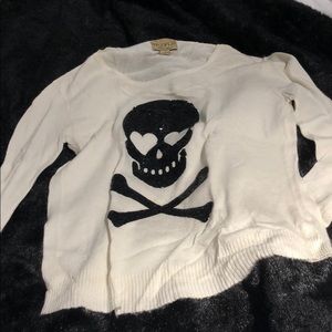 Wild fox cashmere sweater